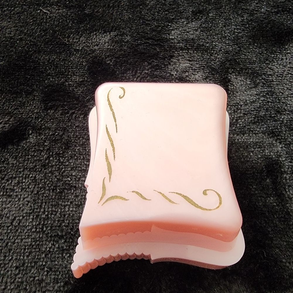 Pink Dennison Soap with Decorative Tray